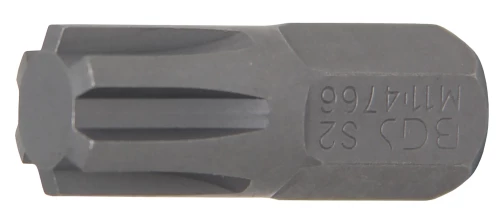 Behajtófej | Hossz 30 mm | Külső hatszögletű 10 mm (3/8") | Ékprofil (RIBE) M11
