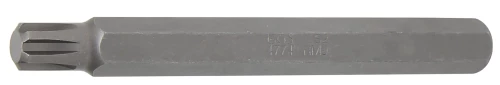 Behajtófej | Hossz 100 mm | Külső hatszögletű 10 mm (3/8") | Ékprofil (RIBE) M9