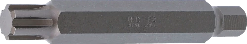 Behajtófej | Hossz 100 mm | Külső hatszögletű 10 mm (3/8") | Ékprofil (RIBE) M13