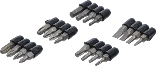 Behajtófej készlet | külső hatszögletű 6,3 mm (1/4") | 20 darabos