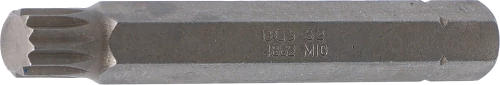 Behajtófej | Hossz 75 mm | Külső hatszögletű 10 mm (3/8") | (XZN) M10