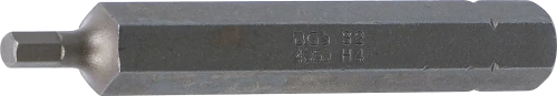 Behajtófej | Hossz 75 mm | Külső hatszögletű 10 mm (3/8") | Belső hatszögletű 4 mm