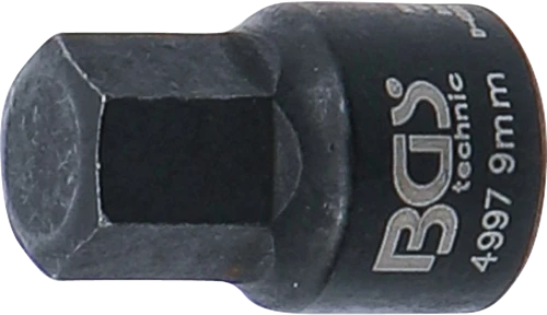 Féknyereg kulcs | Belső hatszögletű | extra rövid | 9 mm