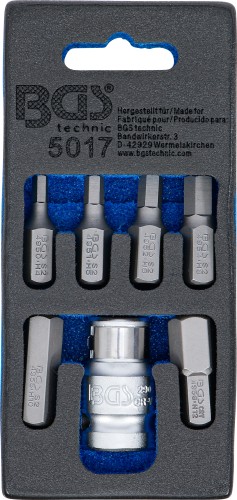 TORX BIT Socket Set 1/4\" & 3/8\" Drive T10 To T60 Star Bits Sockets TRX Torks HD