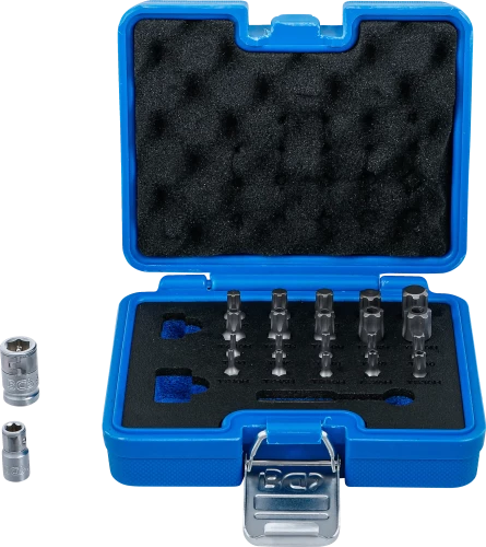 Behajtófej készlet | TS-profil (Torx Plus) | 23 darabos