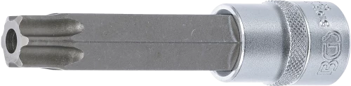 Behajtófej | Hossz 110 mm | 12,5 mm (1/2") | T-profil (Torx) T80 furattal