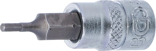 Behajtófej | 6,3 mm (1/4") | Belső hatszögletű 2 mm