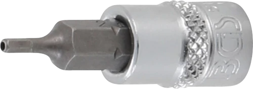 Behajtófej | 6,3 mm (1/4") | belső hat szögletű hajtás furattal 2 mm