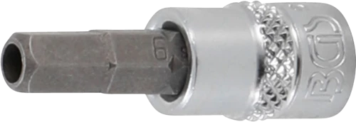 Behajtófej | 6,3 mm (1/4") | belső hat szögletű hajtás furattal 6 mm