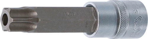 Behajtófej | Hossz 100 mm | 12,5 mm (1/2") | T-profil (Torx) T80 furattal