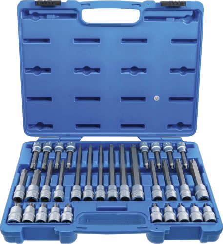 Behajtófej-készlet | 12,5 mm (1/2") | TPS-profil (Torx Plus) furattal TPS20 - TPS70 | 32 darabos