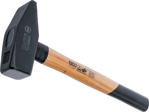 Lakatoskalapács | Hickory nyéllel | DIN 1041 | 2000 g