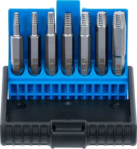 Csavarkiszedő készlet | hibás T-profilhoz (Torx) T10 - T40 | 7 darabos