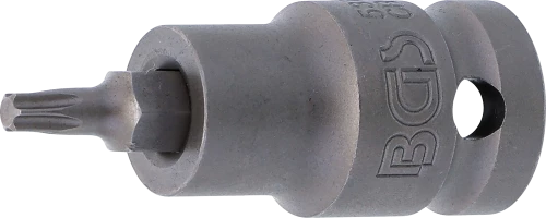 Levegős dugókulcs | Hossz 55 mm | 12,5 mm (1/2") | T-profil (Torx) T25