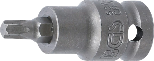 Levegős dugókulcs | Hossz 55 mm | 12,5 mm (1/2") | T-profil (Torx) T40