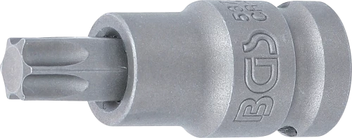 Levegős dugókulcs | Hossz 55 mm | 12,5 mm (1/2") | T-profil (Torx) T55