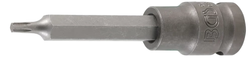 Levegős dugókulcs | Hossz 100 mm | 12,5 mm (1/2") | T-profil (Torx) T25