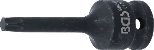Levegős dugókulcs | Hossz 75 mm | 12,5 mm (1/2") | T-profil (Torx) T45