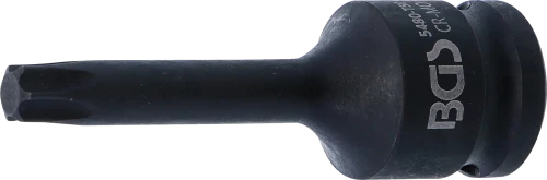 Levegős dugókulcs | Hossz 75 mm | 12,5 mm (1/2") | T-profil (Torx) T50