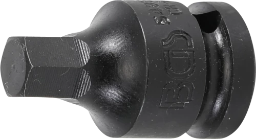 Levegős dugókulcs | Hossz 42 mm | 12,5 mm (1/2") | Belső hatszögletű 11 mm