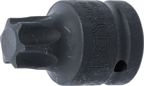 BGS 6185 Kraft-Bit-Einsatz-Satz – 22-tlg., Antrieb 20 Mm (3/4 Zoll), Für Innensechskant & Torx, Mit Koffer