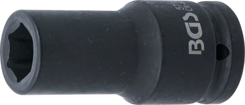 Levegős dugókulcs hatszögletű, mély | 20 mm (3/4") | 19 mm