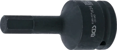 Levegős dugókulcs | Hossz 100 mm | 20 mm (3/4") | Belső hatszögletű 14 mm