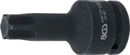 Levegős dugókulcs | Hossz 100 mm | 20 mm (3/4") | T-profil (Torx) T100