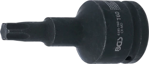 Levegős dugókulcs | Hossz 100 mm | 20 mm (3/4") | T-profil (Torx) T60
