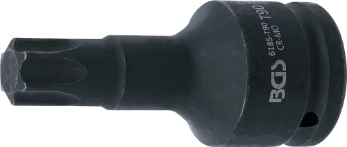 Levegős dugókulcs | Hossz 100 mm | 20 mm (3/4") | T-profil (Torx) T90