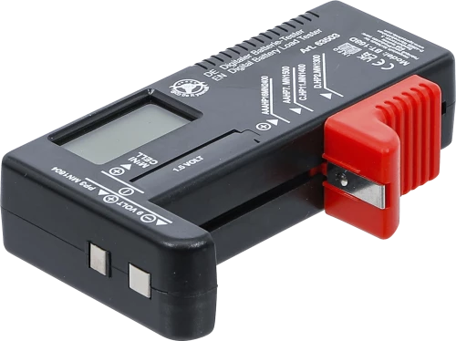 Digitális akkuvizsgáló | 1,5 V / 9 V