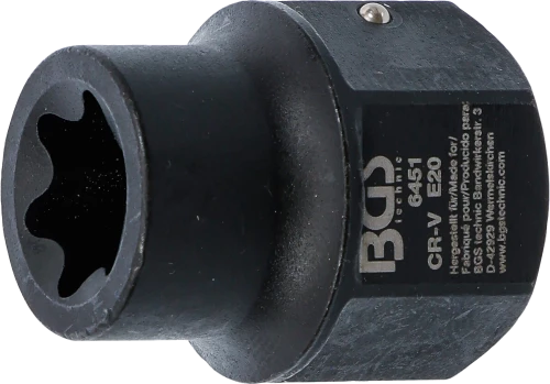 Betét féknyereghez | E-profil (Torx) | MAN TGA | Külső hatszögletű 30 mm | E20