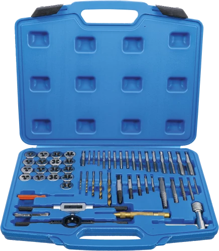 Menetvágó készlet | collos | 1/4" - 1/2" | 56 darabos