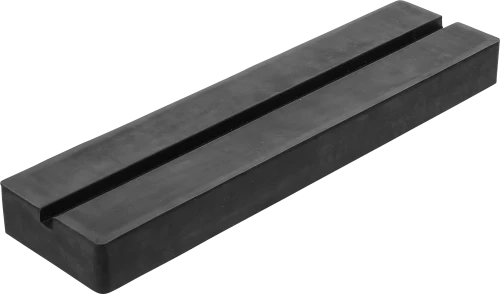 Gumikabát | hornyolással | emelőasztalokhoz | 373 x 100 x 35 mm