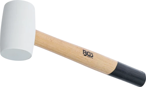 Gumikalapács | üvegszálas nyél | fehér fejű | Ø 64 mm | 750 g