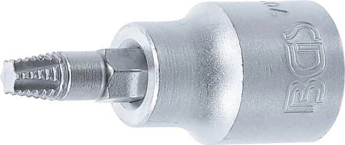 Csavarkiszedő-behajtófej | négyszögletű behajtófej 10 mm (3/8") | hibás T-profilhoz (Torx) T27