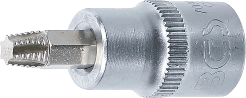 Csavarkiszedő-behajtófej | négyszögletű behajtófej 10 mm (3/8") | hibás T-profilhoz (Torx) T30