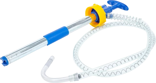 Kézi pumpa műanyag tartályokhoz | mit DIN 61 csavaros karabiner