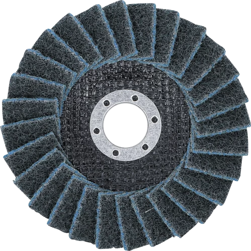 Legyező alakú csiszolótárcsa | Flíz | Ø 125 mm | 240-as szemcsefinomság