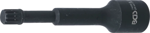 Speciális, levegős dugókulcs | 115 mm hosszú | 12,5 mm (1/2") | belső bordázattal (XZN) M12 | VAG