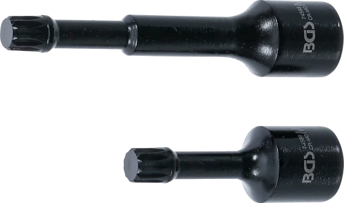 Speciális, levegős dugókulcs-készlet | 12,5 mm (1/2") | belső bordázattal (XZN) M12 | VAG | 2 darabos