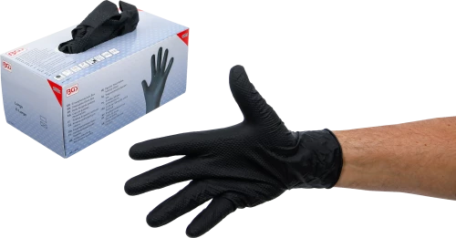 Egyszer használatos kesztyű doboz | nitril | extra tapadás | XL méret | 100 db