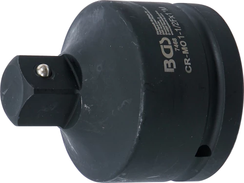 Levegős dugókulcs adapter | 38 mm (1-1/2") - 25 mm (1")