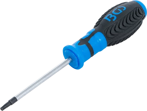Csavarhúzó | T-profil (Torx) T20 furattal | Pengehossz 80 mm