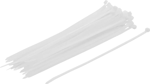 Kábelkötegelő-készlet | fehér | 4,8 x 250 mm | 50 darabos