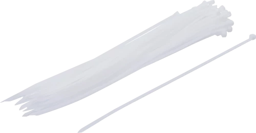 Kábelkötegelő-készlet | fehér | 4,8 x 300 mm | 50 darabos