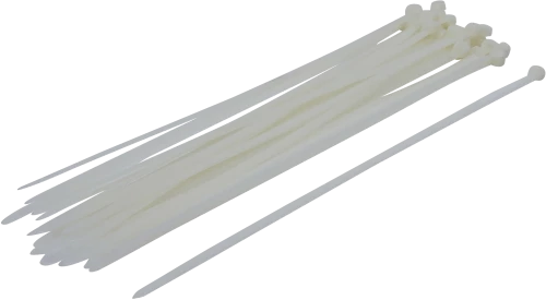 Kábelkötegelő-készlet | fehér | 8,0 x 400 mm | 30 darabos