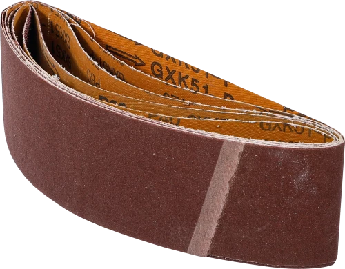 Csiszolószalag-készlet | szalagcsiszolóhoz | 75 x 533 mm | K 40 - 60 - 80 - 120 - 240 | 5 darabos