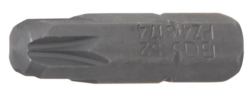 Behajtófej | Hossz 25 mm | Külső hatszögletű 6,3 mm (1/4") | Csillag PZ4