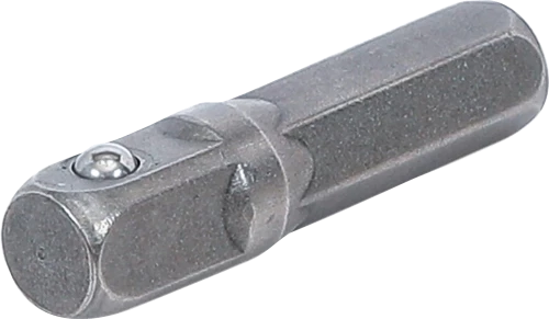 Behajtófej-racsni adapter | Külső hatszögletű 6,3 mm (1/4") - 6,3 mm (1/4") | 30 mm